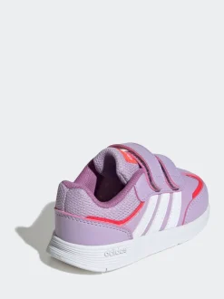 adidas Purple Tensaur Switch Hook and Loop Infant Trainers