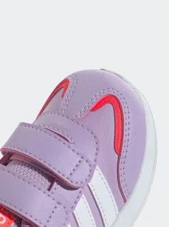 adidas Purple Tensaur Switch Hook and Loop Infant Trainers