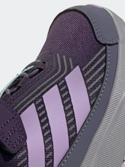 adidas Purple Terrex Trailmaker 2 Hook and Loop Hiking Kids Trainers