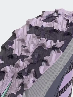adidas Purple Terrex Trailmaker 2 Hook and Loop Hiking Kids Trainers