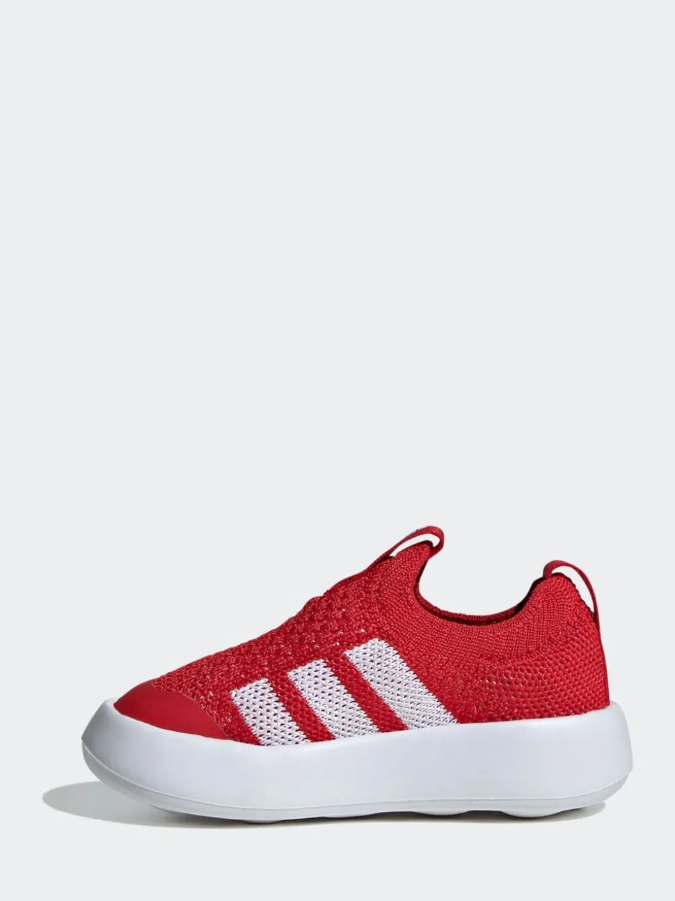 adidas Red Bubblecomfy Slip On Infant Trainers