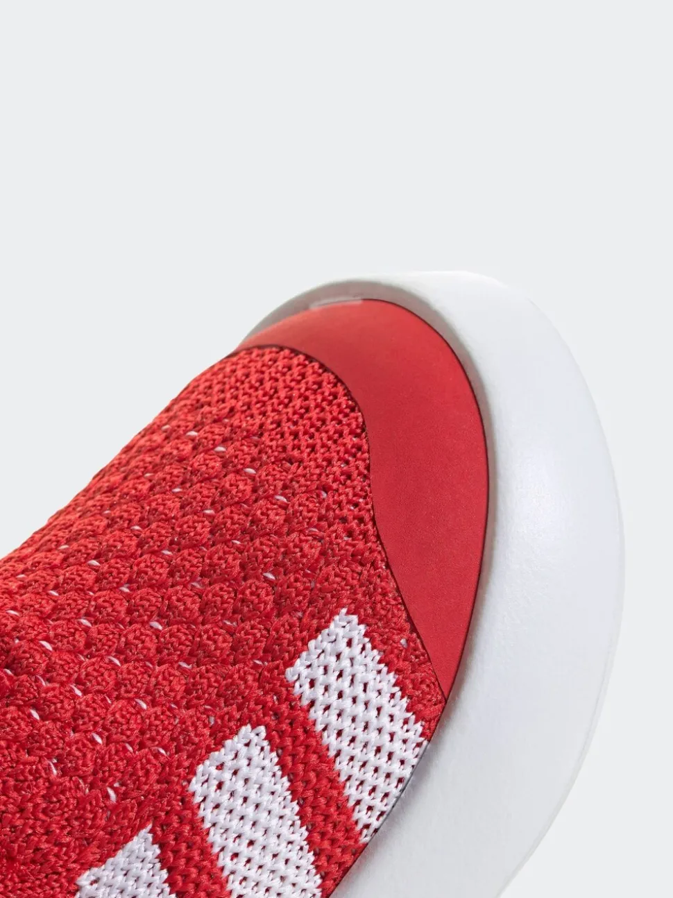 adidas Red Bubblecomfy Slip On Infant Trainers
