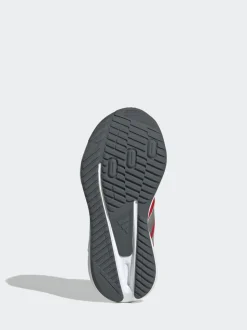 adidas Red Duramo SL Hook and Loop Running Kids Trainers