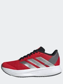 adidas Red Duramo SL Lace Running Junior Trainers