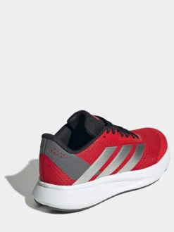 adidas Red Duramo SL Lace Running Junior Trainers