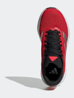 adidas Red Duramo SL Lace Running Junior Trainers