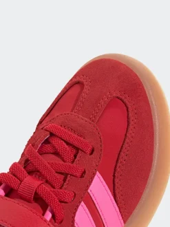 adidas Red/Pink Barreda Decode Elastic Lace Kids Trainers