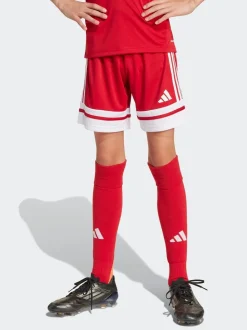 adidas Red Squadra 25 Kids Shorts
