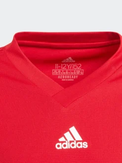 adidas Red Team Base T-Shirt