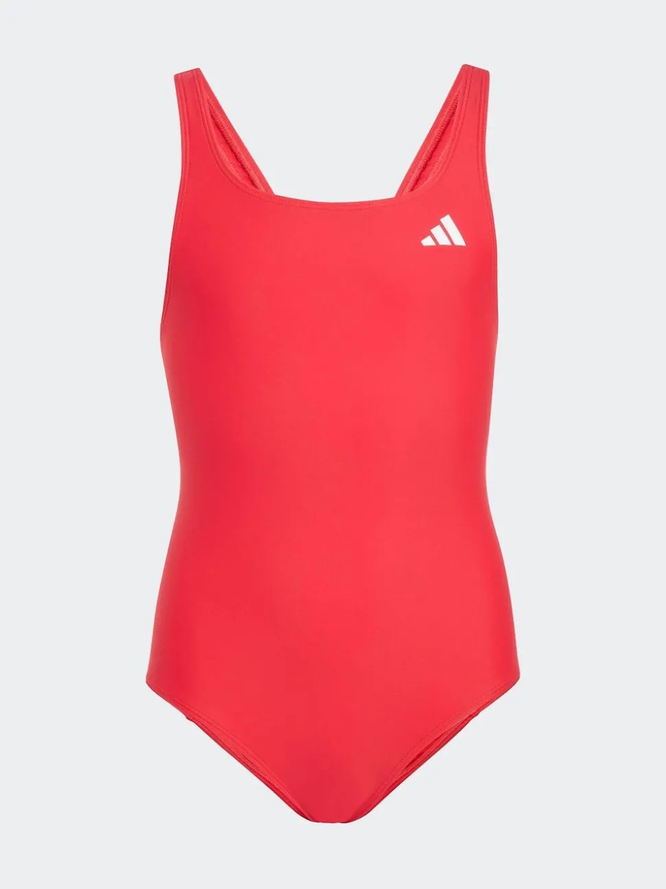 adidas Red V-back Kids Swimsuit