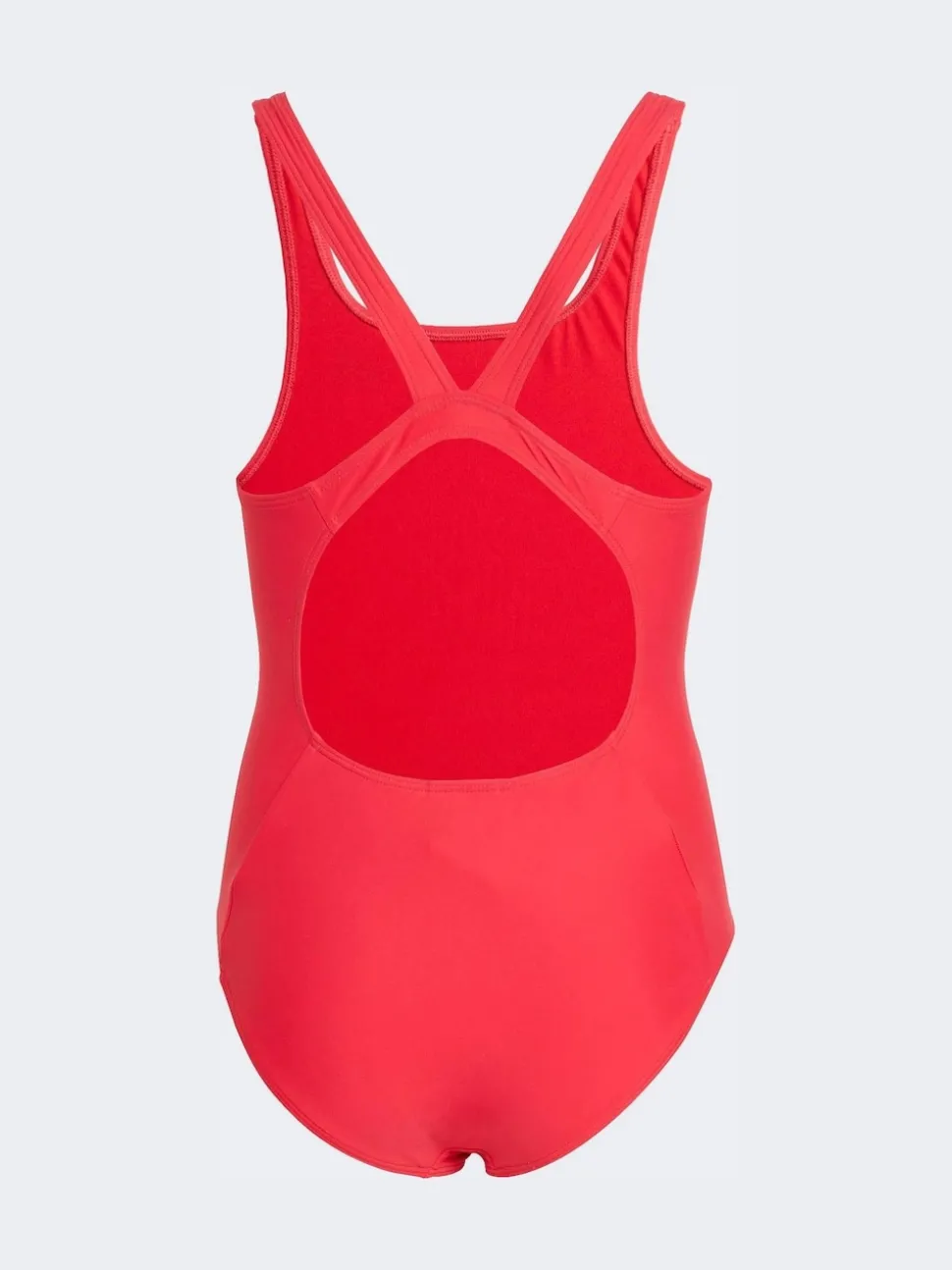 adidas Red V-back Kids Swimsuit