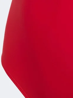 adidas Red V-back Kids Swimsuit