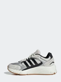 adidas Silver/Black Crazychaos 2000 Lace Junior Trainers