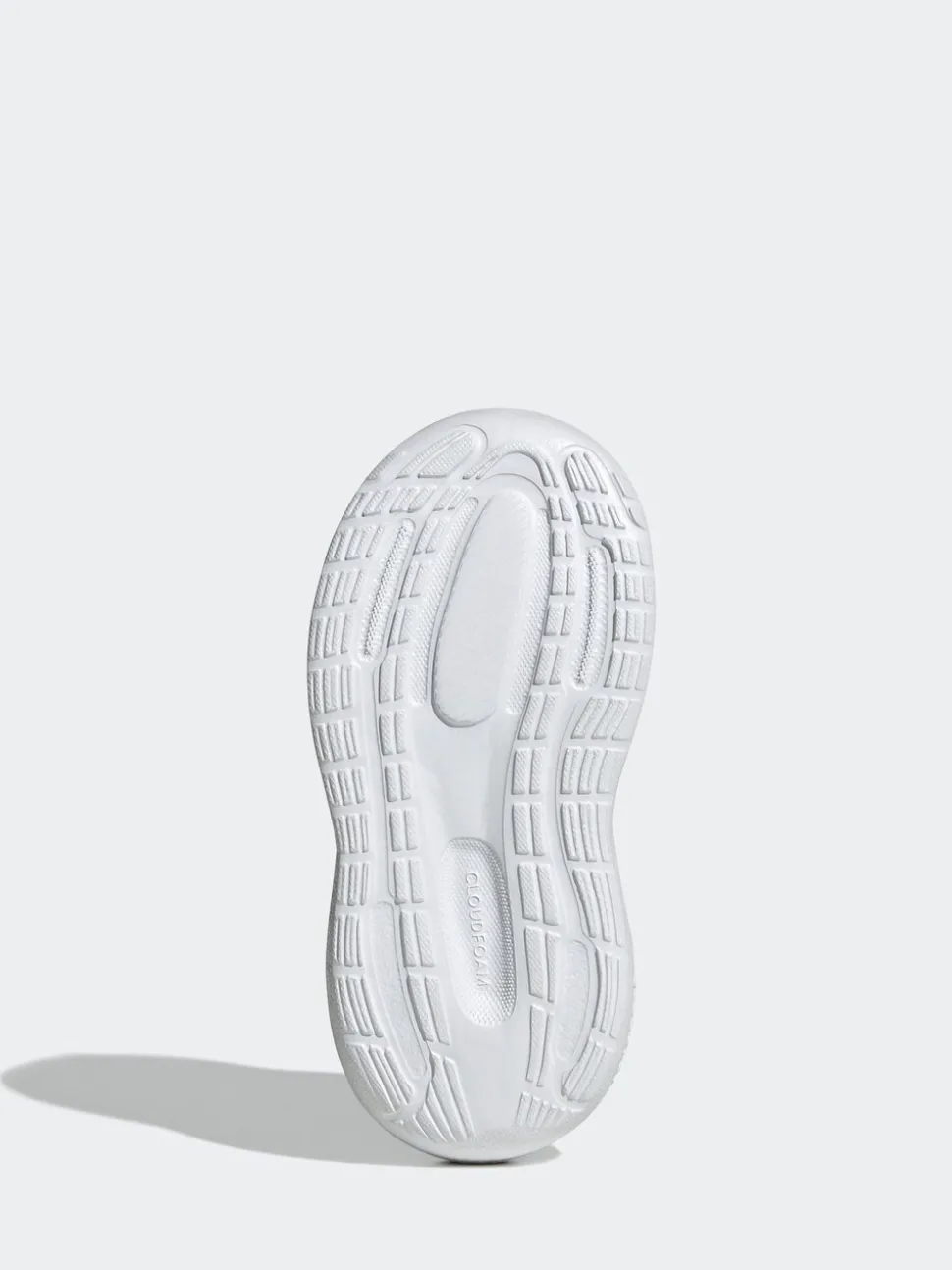 adidas Silver/Grey RunFalcon 5 Hook and Loop Running Infant Trainers