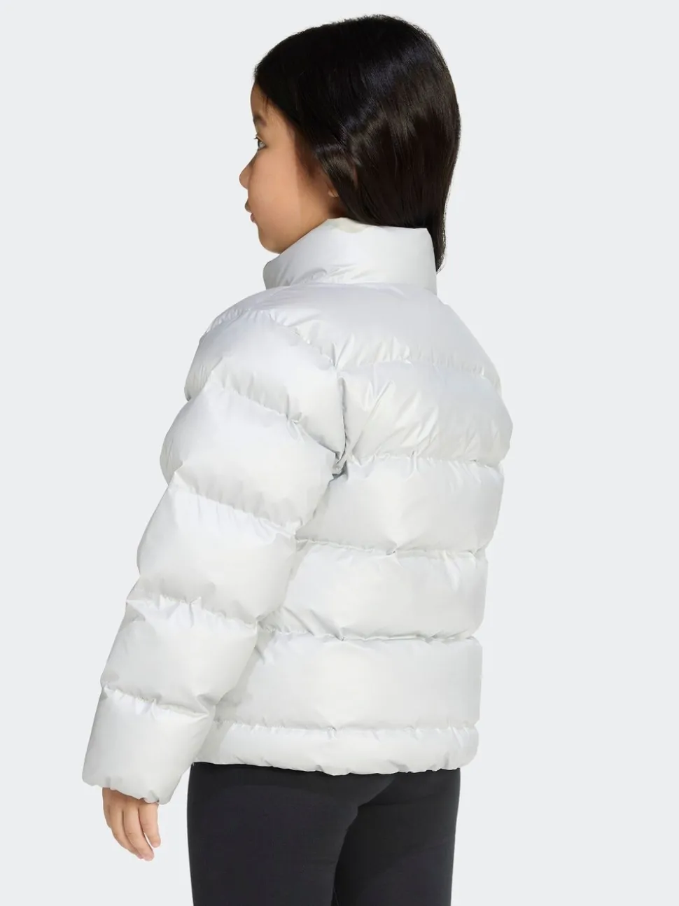 adidas Silver Synthetic Down Glam Jacket