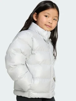 adidas Silver Synthetic Down Glam Jacket