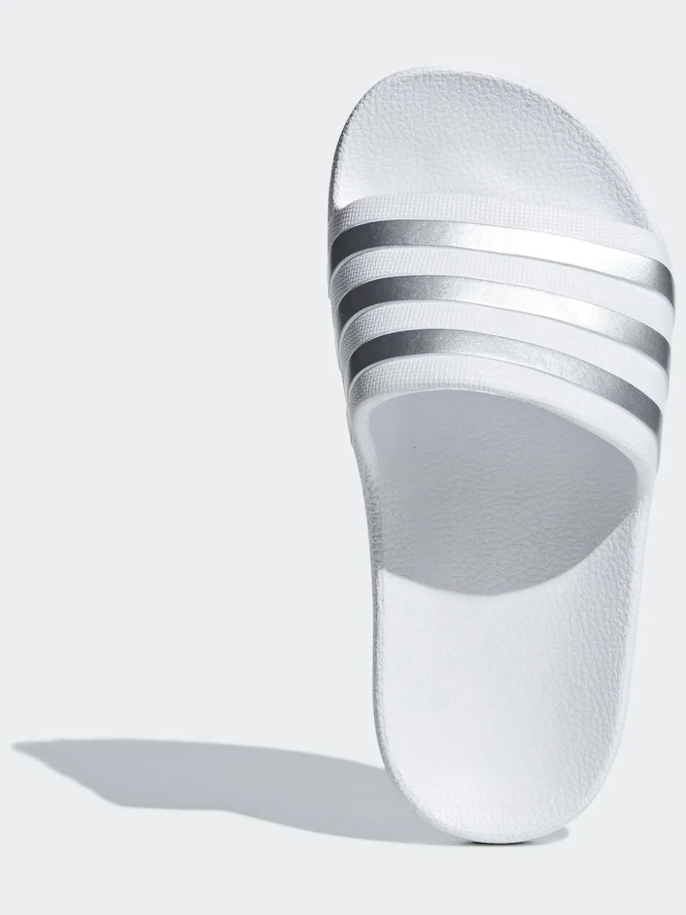 adidas White Adilette Kids Swim Sandals