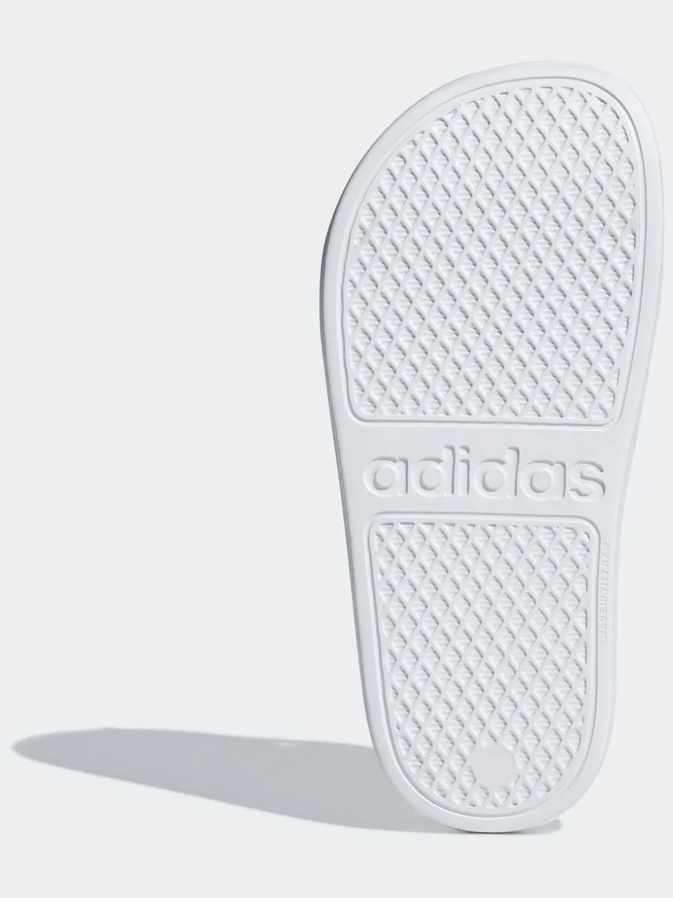 adidas White Adilette Kids Swim Sandals