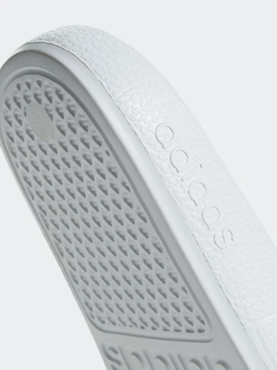 adidas White Adilette Kids Swim Sandals