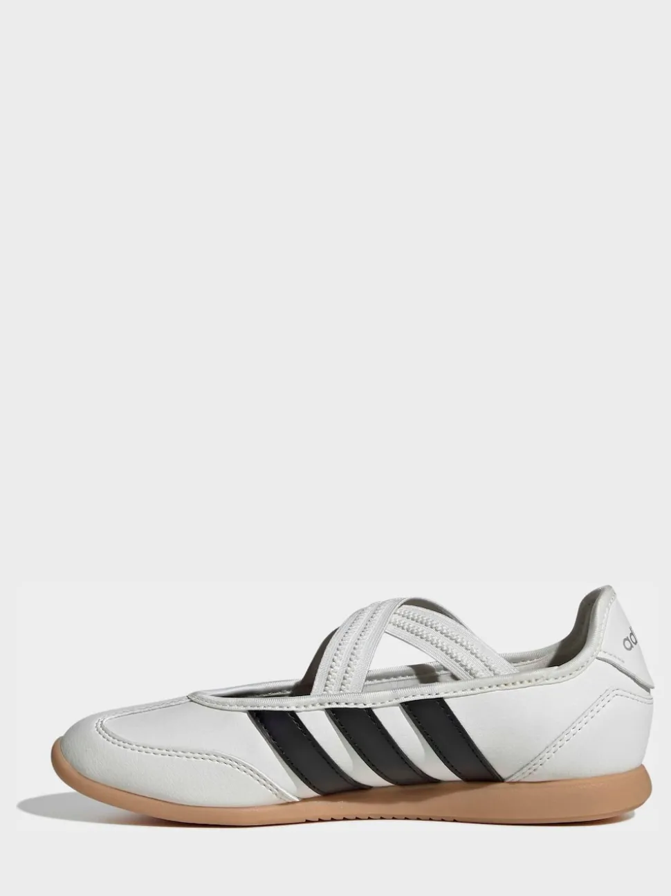 adidas White Barreda Mary Jane Junior Trainers