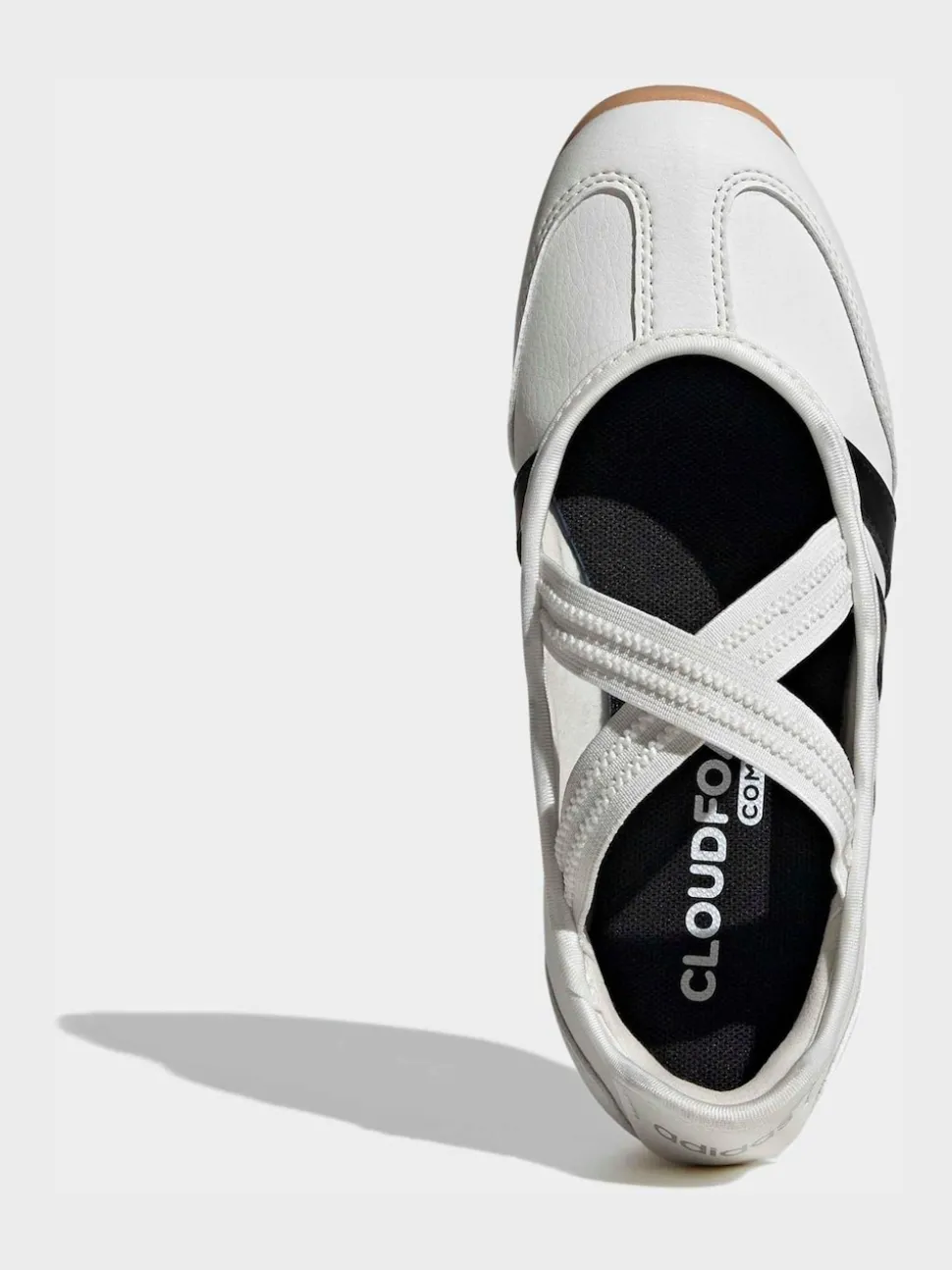 adidas White Barreda Mary Jane Junior Trainers
