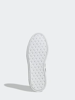 adidas White/Black Breaknet Sleek Lace Junior Trainers