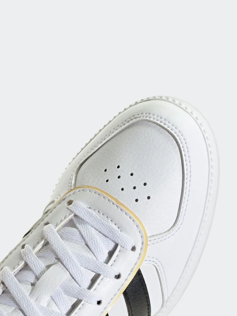 adidas White/Black Breaknet Sleek Lace Junior Trainers