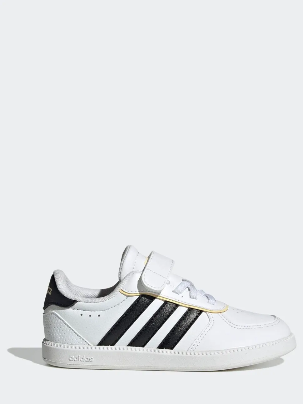 adidas White/Black Breaknet Sleek Kids Trainers