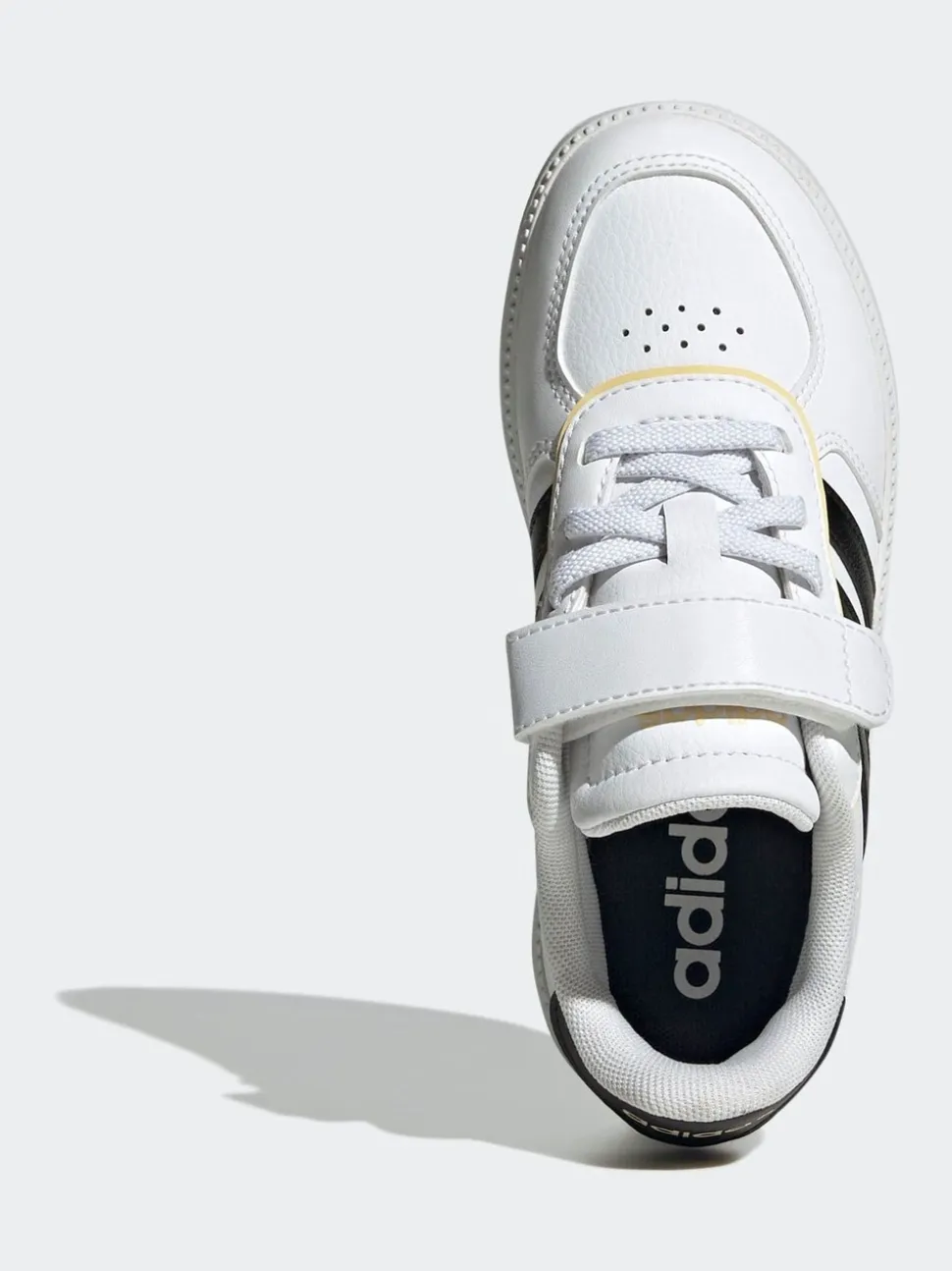 adidas White/Black Breaknet Sleek Kids Trainers