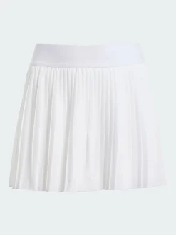 adidas White Club Tennis Climacool Pleated Skirt