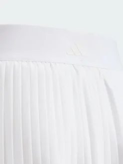 adidas White Club Tennis Climacool Pleated Skirt