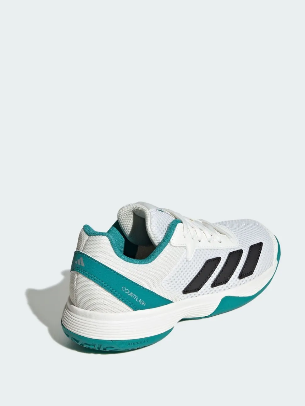 adidas White Courtflash Tennis Shoes