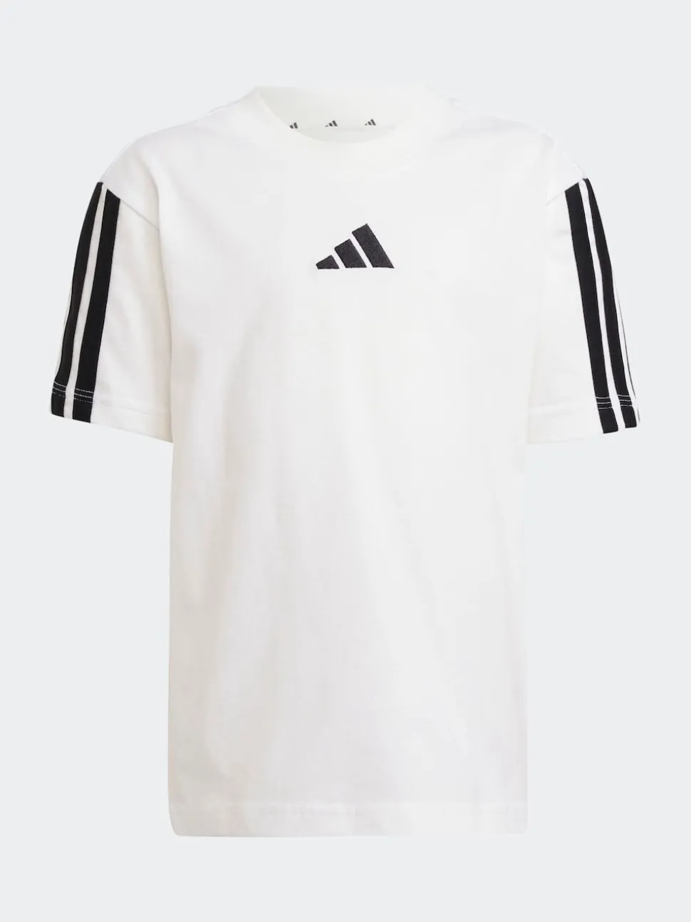 adidas White Essentials Little Kids T-Shirt Set
