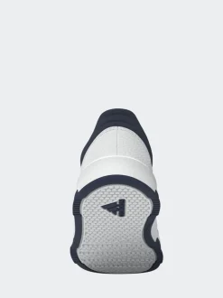 adidas White/Green/Blue Tensaur Hook and Loop Infant Trainers