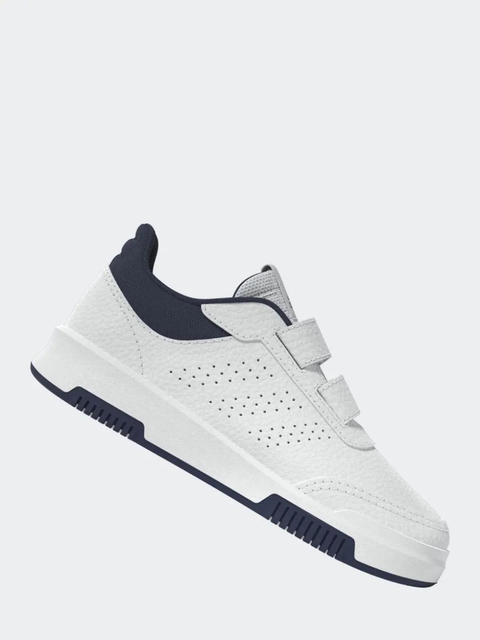adidas White/Green/Blue Tensaur Hook and Loop Infant Trainers