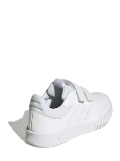 adidas White Hook and Loop Tensaur Kids Trainers