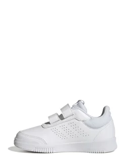 adidas White Hook and Loop Tensaur Kids Trainers
