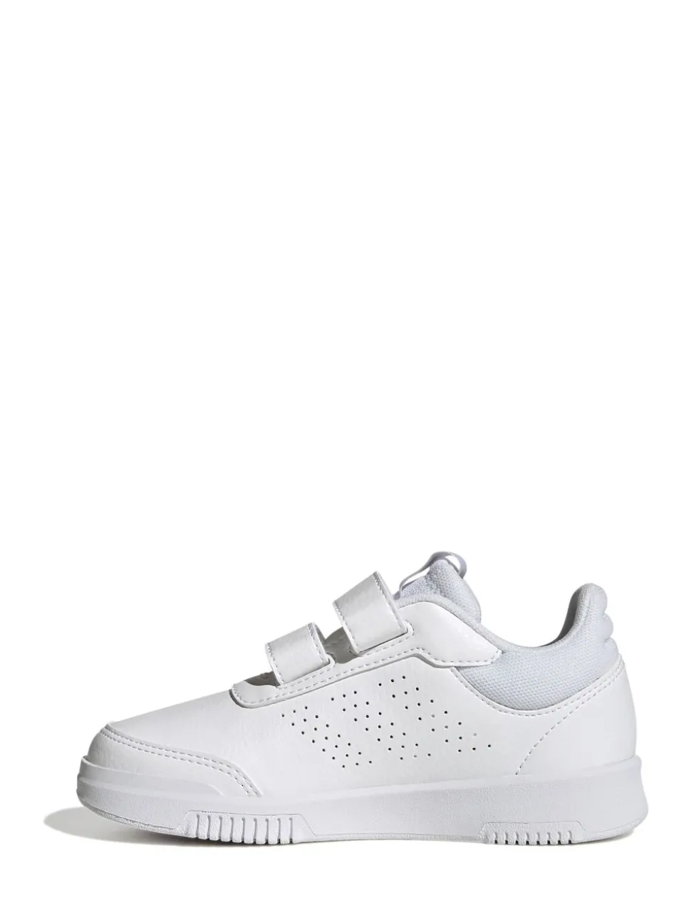 adidas White Hook and Loop Tensaur Kids Trainers