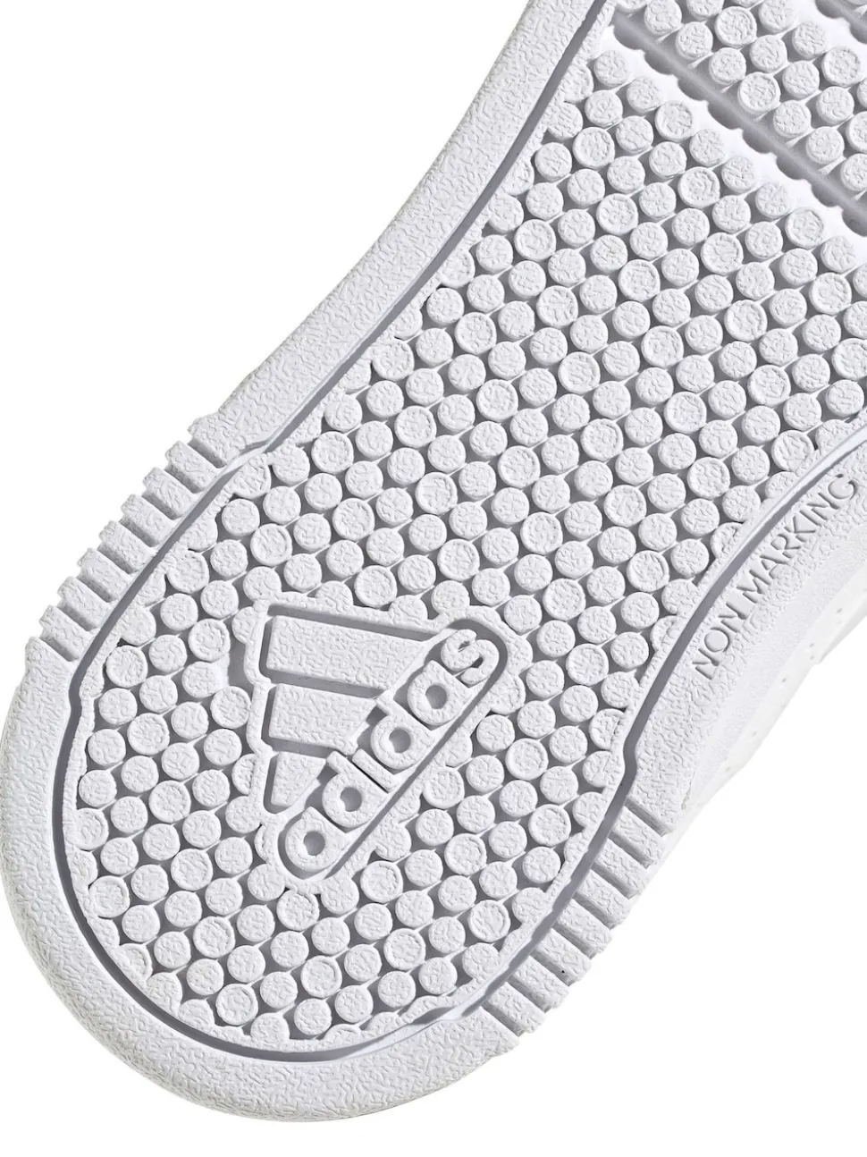 adidas White Hook and Loop Tensaur Kids Trainers