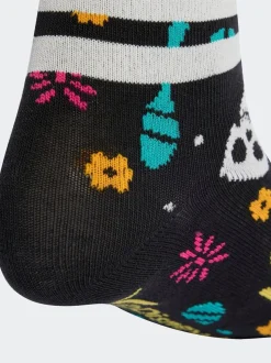 adidas White Little Kids Disney Coco Crew Socks 3 Pack
