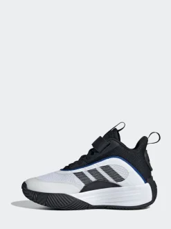 adidas White Ownthegame 3.0 Kids Trainers