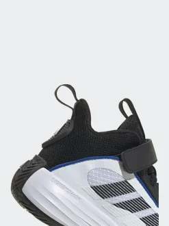 adidas White Ownthegame 3.0 Kids Trainers