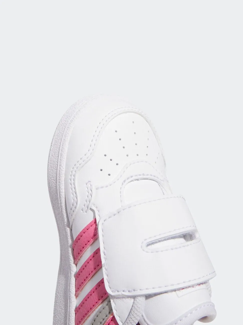 adidas White Rapid Court Mid Lace Junior Trainers