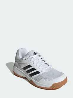 adidas White Speedcourt Indoor Shoes