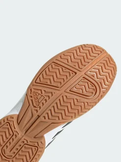 adidas White Speedcourt Indoor Shoes