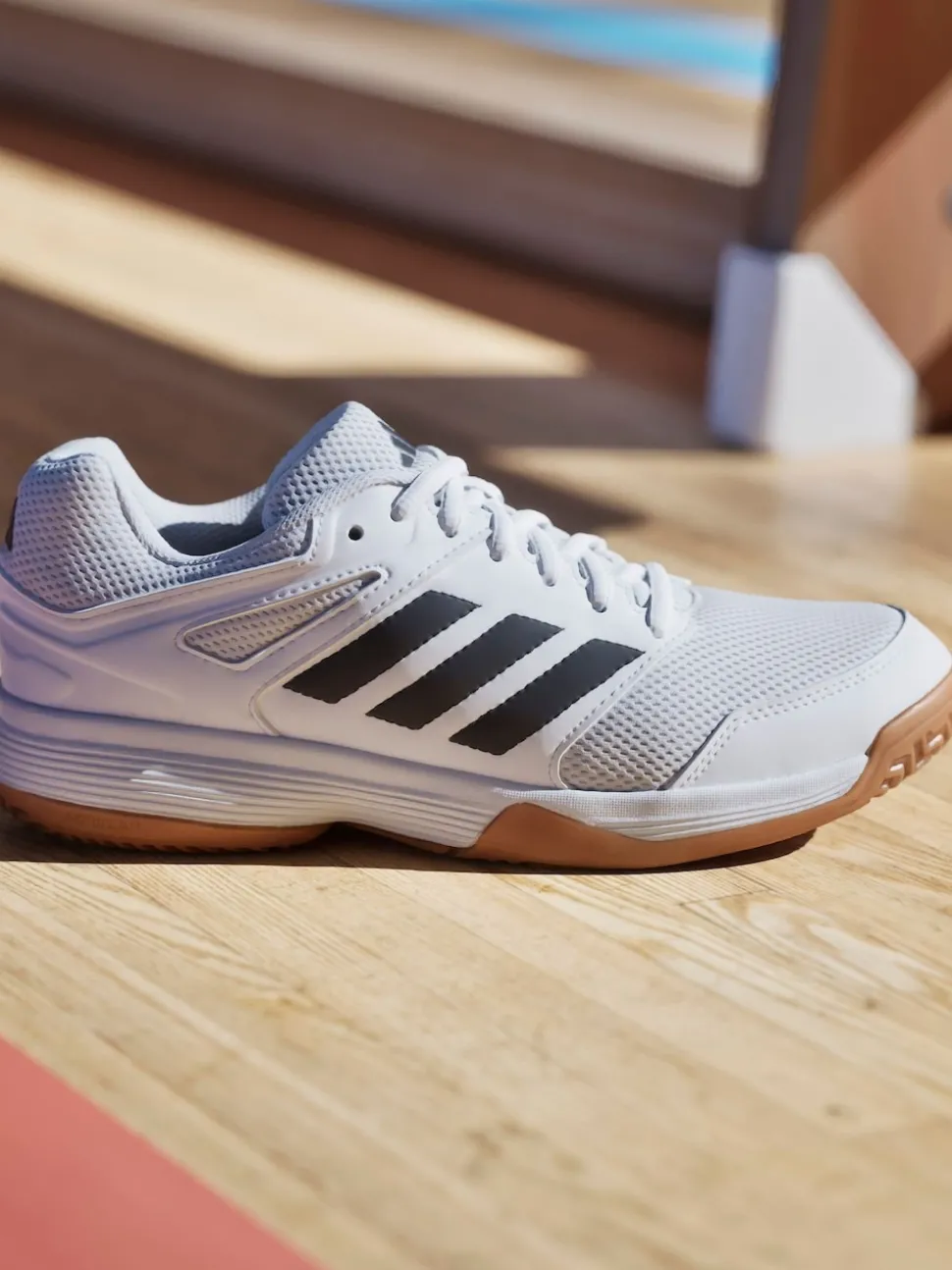 adidas White Speedcourt Indoor Shoes