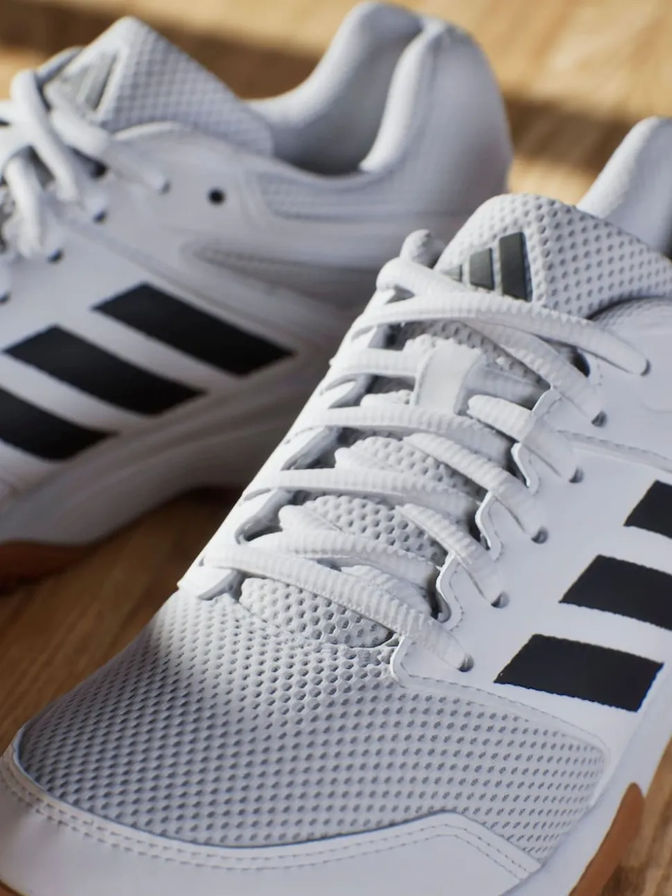 adidas White Speedcourt Indoor Shoes