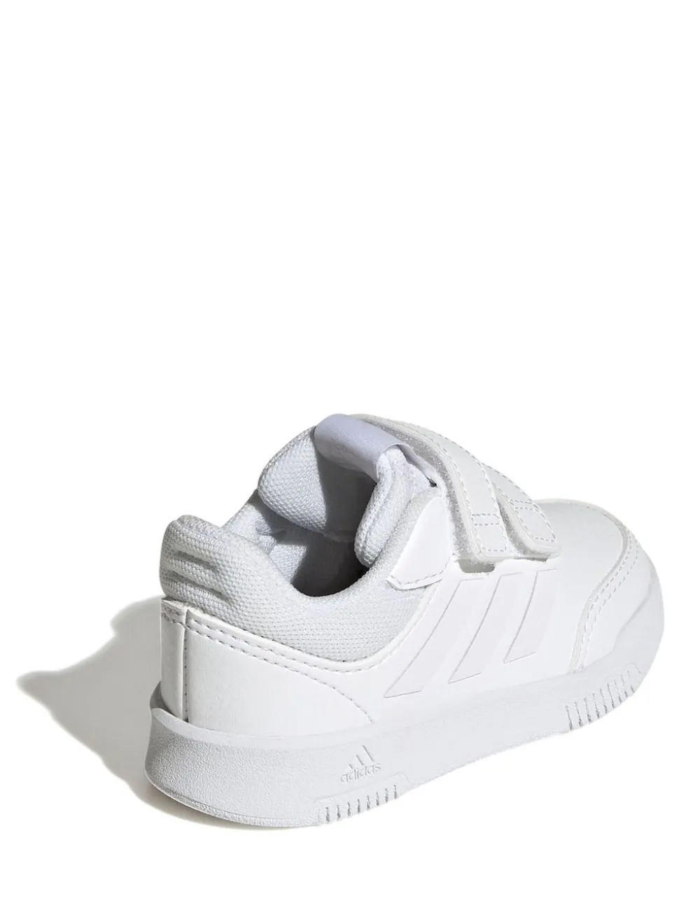 adidas White Tensaur Hook and Loop Infant Trainers
