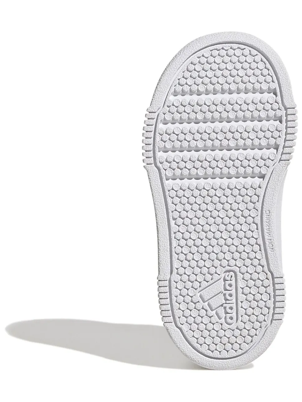 adidas White Tensaur Hook and Loop Infant Trainers