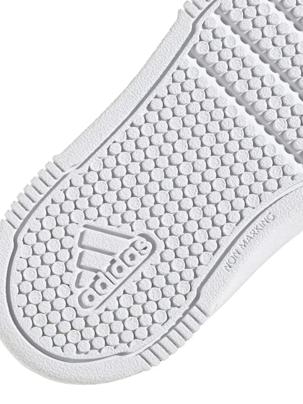 adidas White Tensaur Hook and Loop Infant Trainers